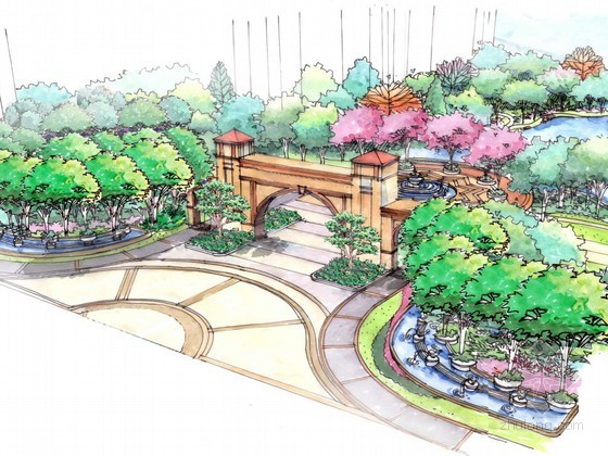 [貴陽]生態居住區景觀概念設計方案